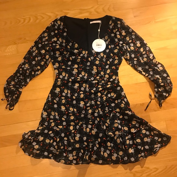 TALULAH Tahiti Nights L/S Mini Dress in Medium - Picture 5 of 9